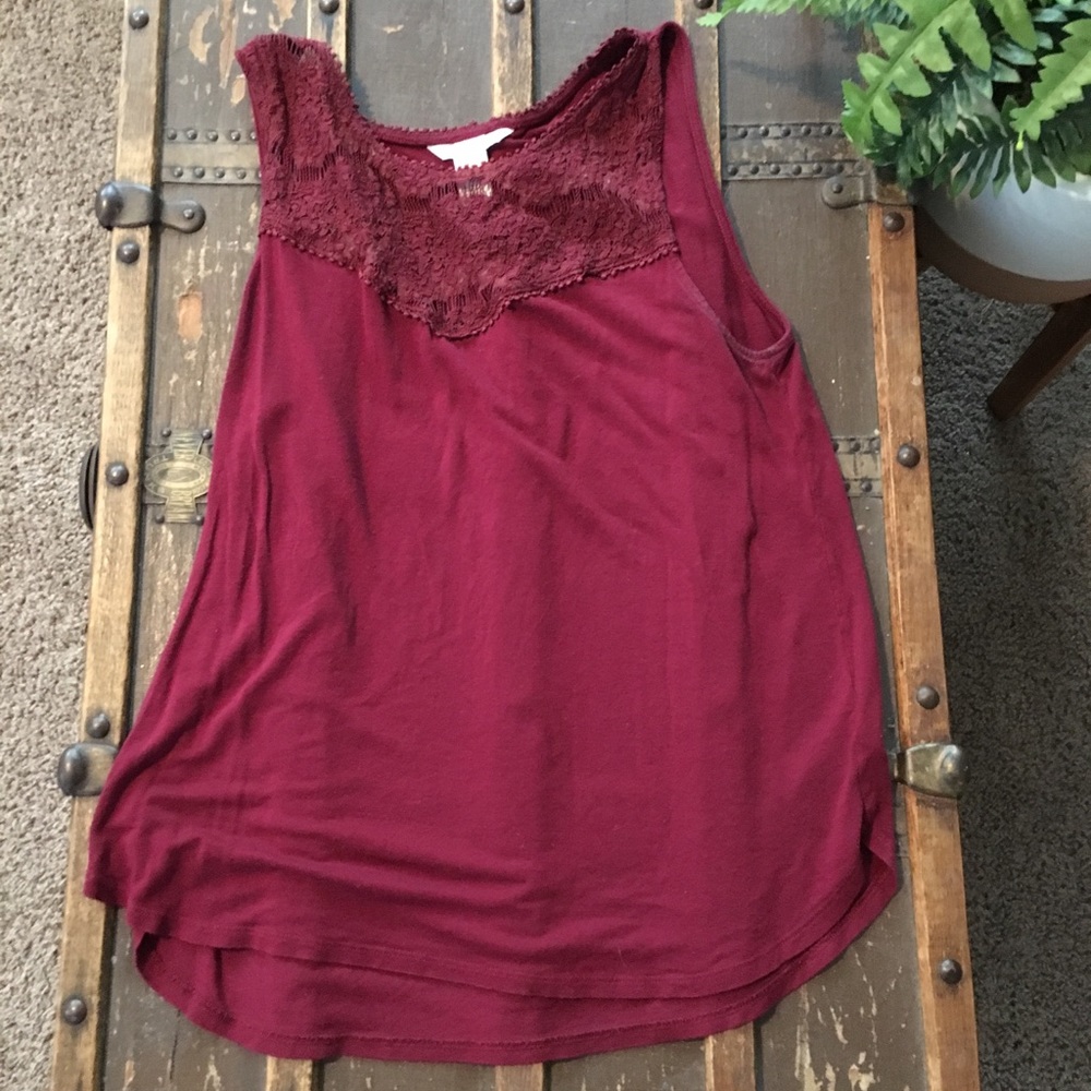H&M red tank
